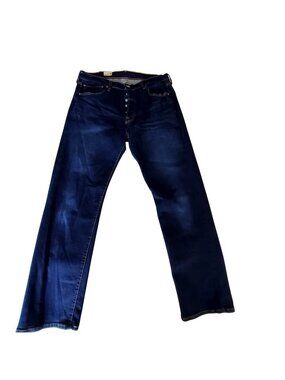 Levis 501Original Fit Mens Jeans W36 L32 Denim Blue Straight-leg fit  iconic 501